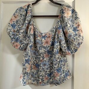 Floral blouse 💐